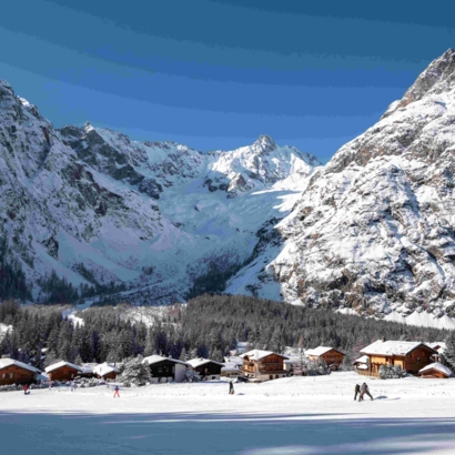 Ski au Pays du Saint-Bernard